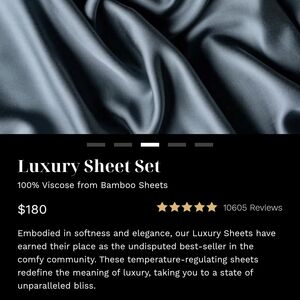 Luxury Sheets - Ocean